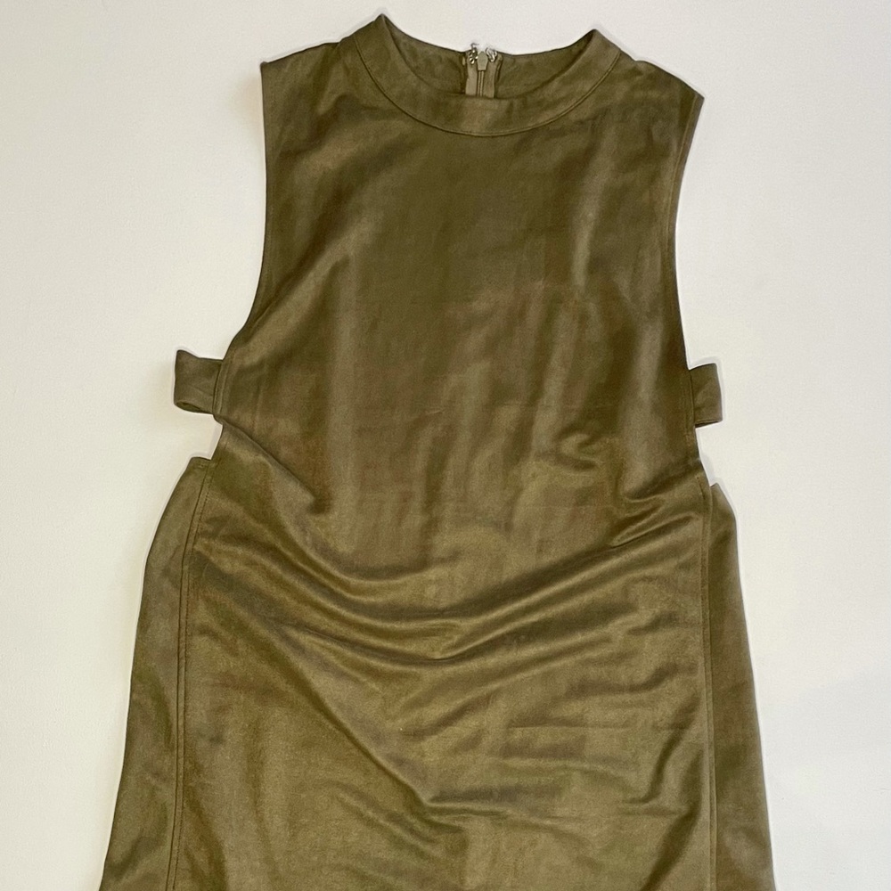 Luxe Apothetique Suede Dress
